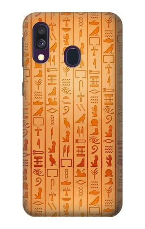 S3440 Egyptian Hieroglyphs Case Cover Custodia per Samsung Galaxy A40