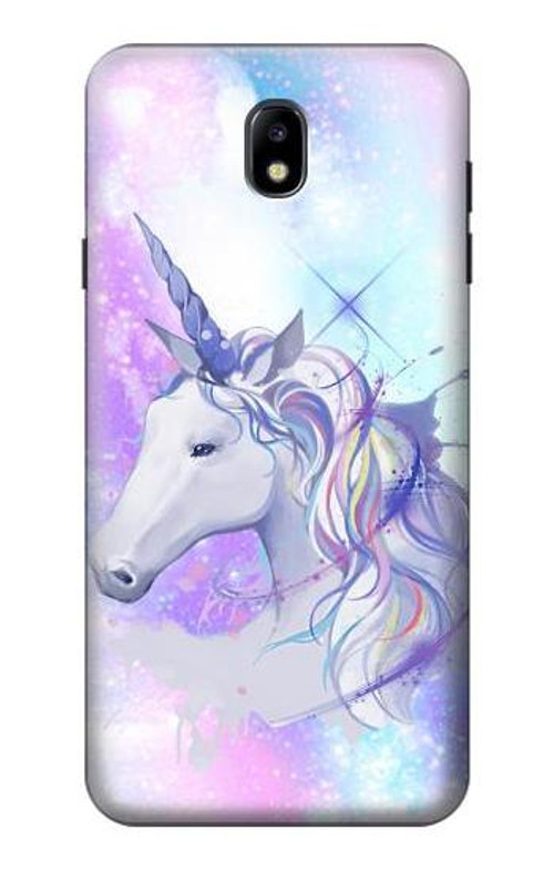 S3375 Unicorn Case Cover Custodia per Samsung Galaxy J7 (2018), J7 Aero, J7 Top, J7 Aura, J7 Crown, J7 Refine, J7 Eon, J7 V 2nd Gen, J7 Star