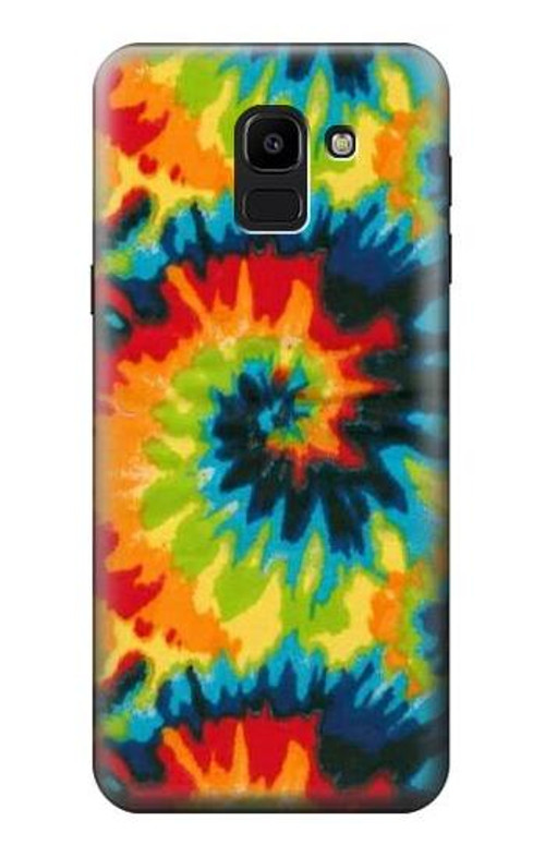 S3459 Tie Dye Case Cover Custodia per Samsung Galaxy J6 (2018)