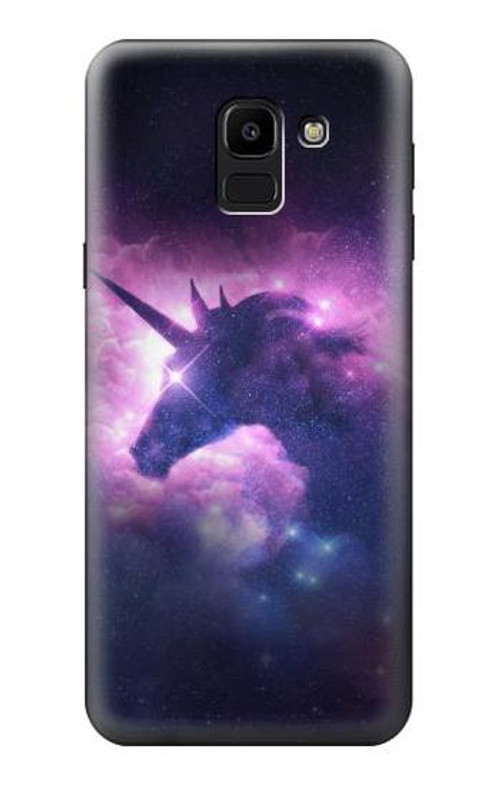 S3538 Unicorn Galaxy Case Cover Custodia per Samsung Galaxy J6 (2018)