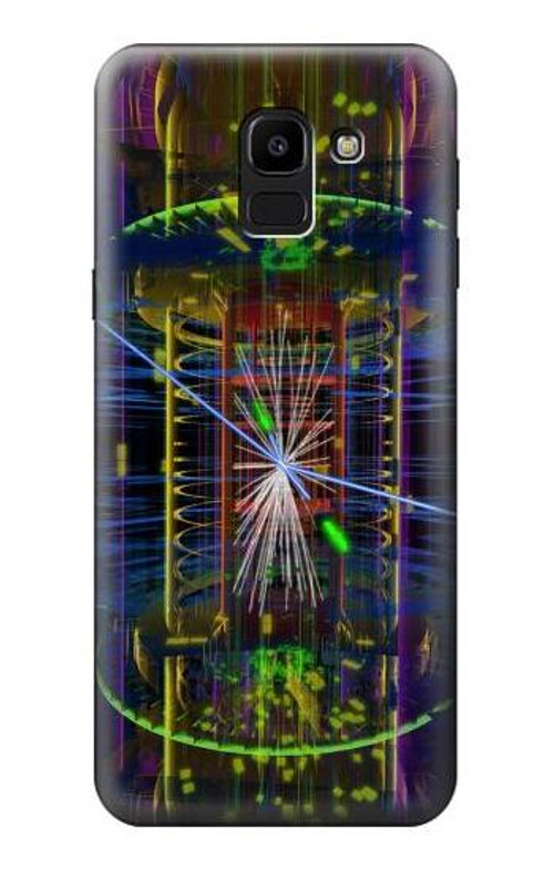 S3545 Quantum Particle Collision Case Cover Custodia per Samsung Galaxy J6 (2018)