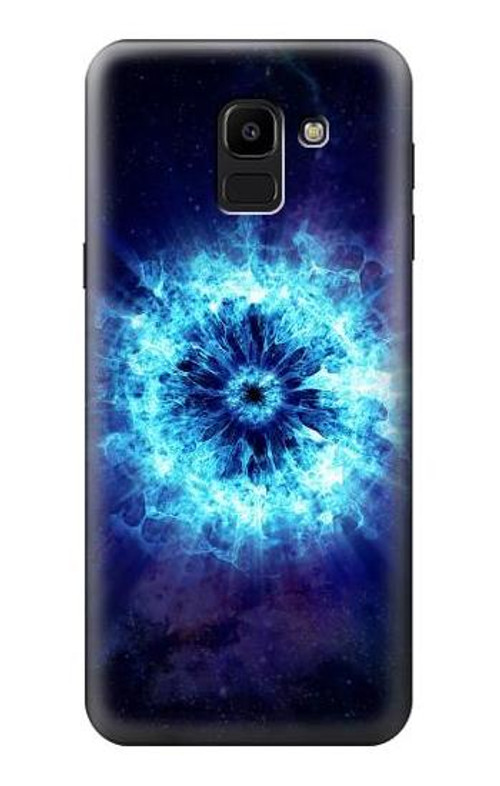 S3549 Shockwave Explosion Case Cover Custodia per Samsung Galaxy J6 (2018)