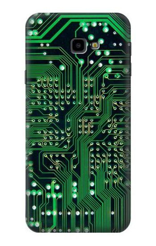 S3392 Electronics Board Circuit Graphic Case Cover Custodia per Samsung Galaxy J4+ (2018), J4 Plus (2018)