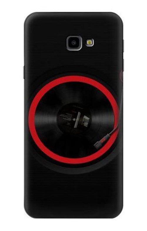 S3531 Spinning Record Player Case Cover Custodia per Samsung Galaxy J4+ (2018), J4 Plus (2018)