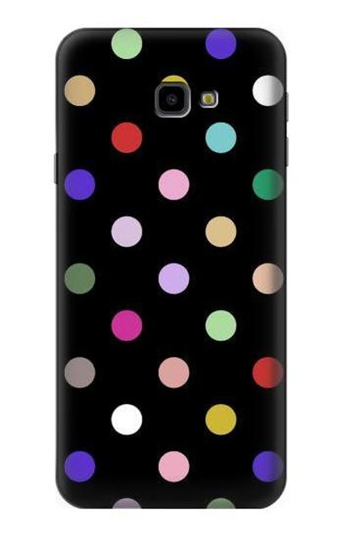 S3532 Colorful Polka Dot Case Cover Custodia per Samsung Galaxy J4+ (2018), J4 Plus (2018)
