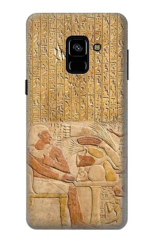 S3398 Egypt Stela Mentuhotep Case Cover Custodia per Samsung Galaxy A8 (2018)