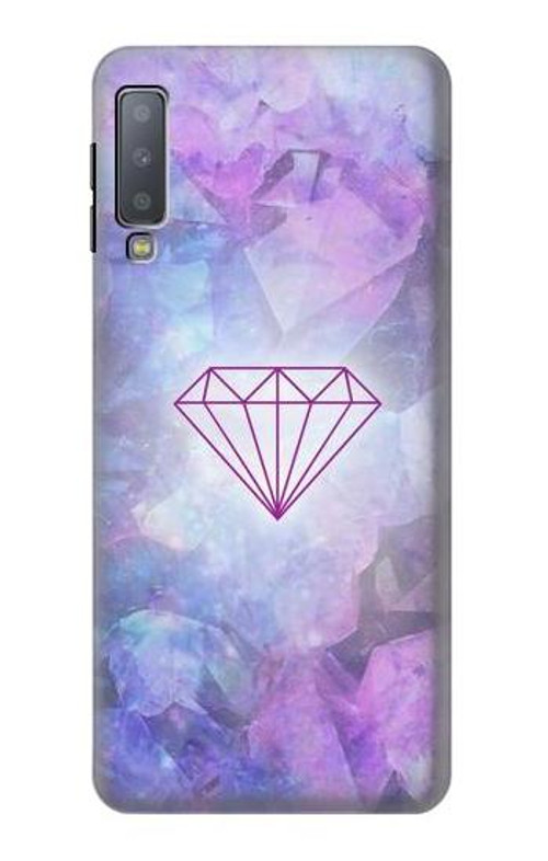 S3455 Diamond Case Cover Custodia per Samsung Galaxy A7 (2018)