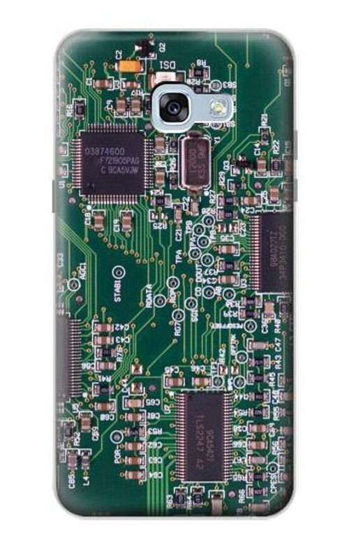 S3519 Electronics Circuit Board Graphic Case Cover Custodia per Samsung Galaxy A5 (2017)