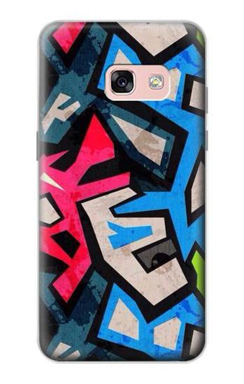 S3445 Graffiti Street Art Case Cover Custodia per Samsung Galaxy A3 (2017)