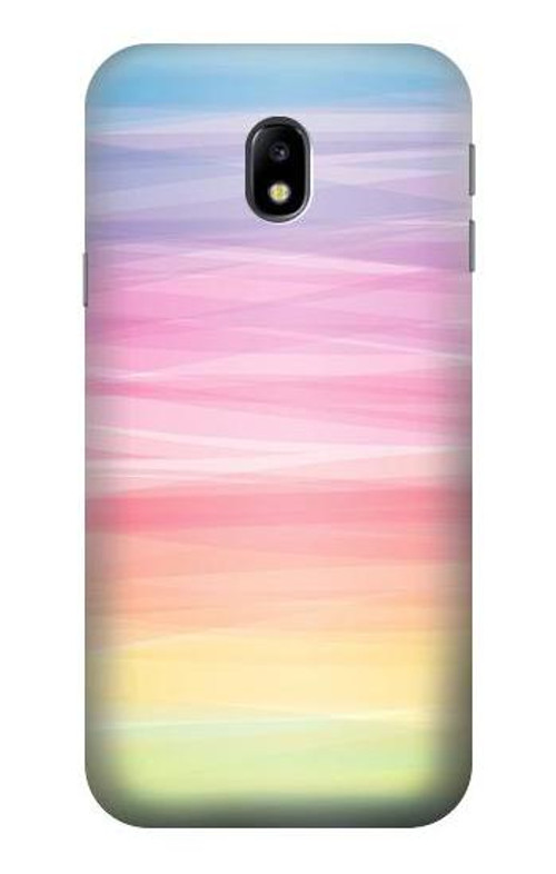 S3507 Colorful Rainbow Pastel Case Cover Custodia per Samsung Galaxy J3 (2017) EU Version
