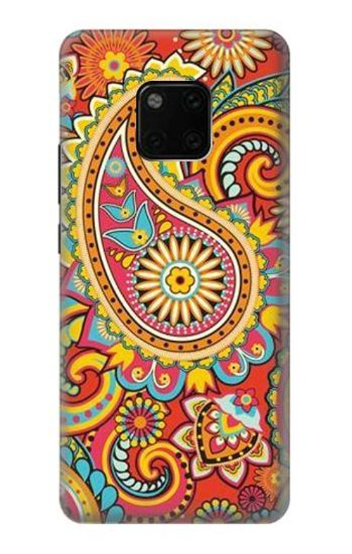 S3402 Floral Paisley Pattern Seamless Case Cover Custodia per Huawei Mate 20 Pro