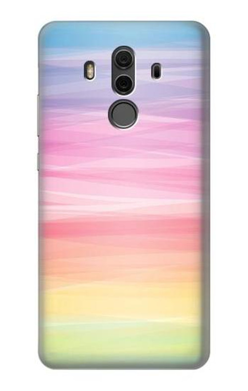 S3507 Colorful Rainbow Pastel Case Cover Custodia per Huawei Mate 10 Pro, Porsche Design