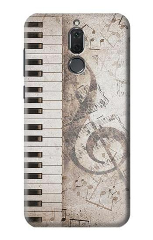 S3390 Music Note Case Cover Custodia per Huawei Mate 10 Lite