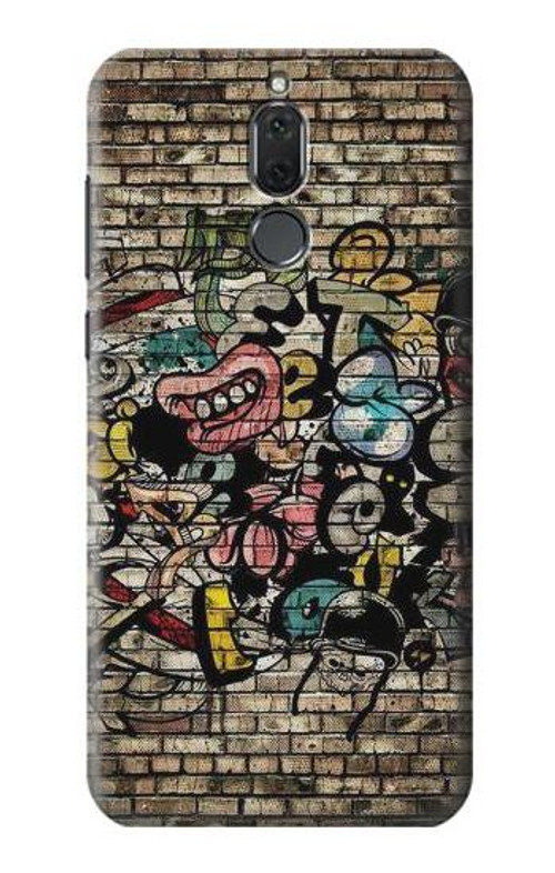 S3394 Graffiti Wall Case Cover Custodia per Huawei Mate 10 Lite