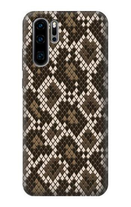 S3389 Seamless Snake Skin Pattern Graphic Case Cover Custodia per Huawei P30 Pro