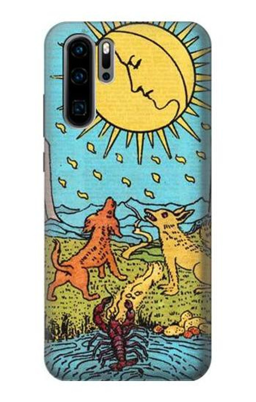 S3435 Tarot Card Moon Case Cover Custodia per Huawei P30 Pro