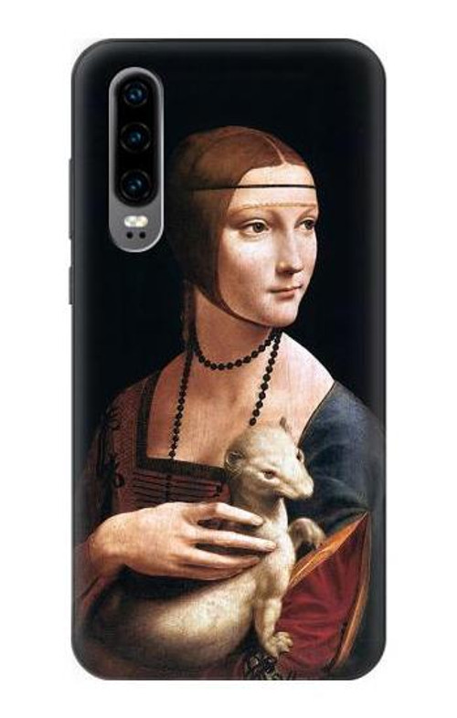 S3471 Lady Ermine Leonardo da Vinci Case Cover Custodia per Huawei P30