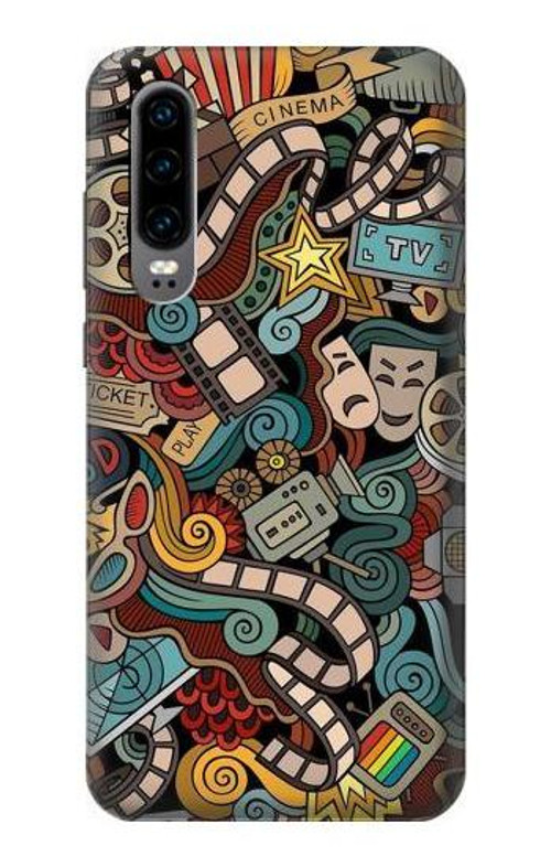 S3480 Belly Fat Workout Case Cover Custodia per Huawei P30