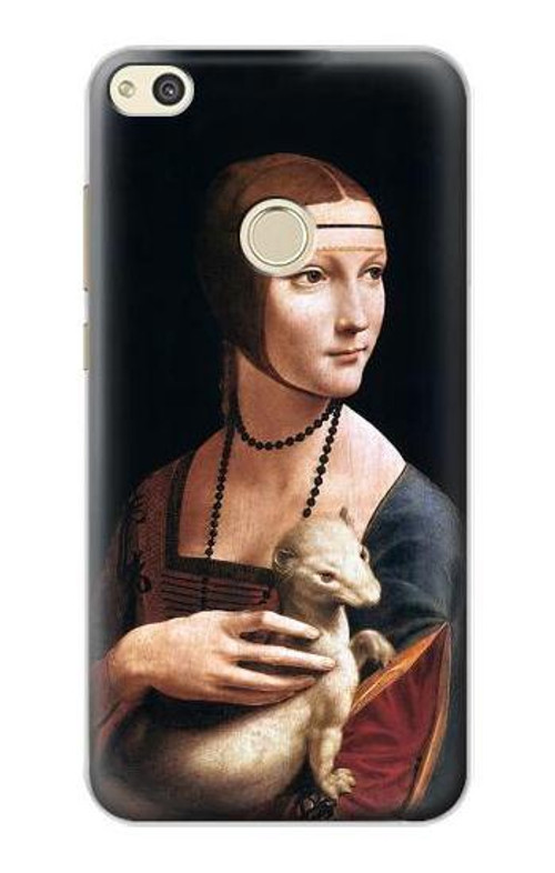 S3471 Lady Ermine Leonardo da Vinci Case Cover Custodia per Huawei P8 Lite (2017)