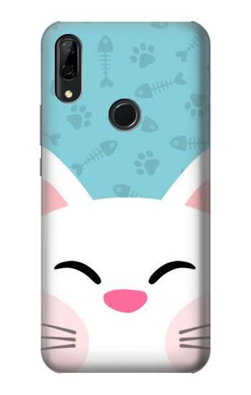 S3542 Cute Cat Cartoon Case Cover Custodia per Huawei P Smart Z, Y9 Prime 2019