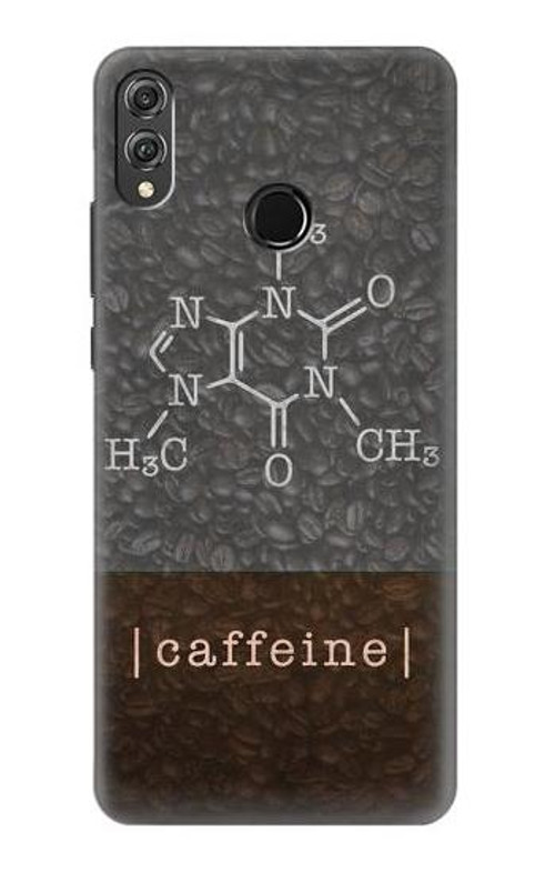 S3475 Caffeine Molecular Case Cover Custodia per Huawei Honor 8X