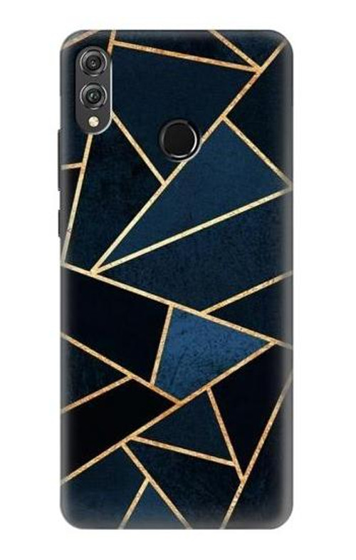 S3479 Navy Blue Graphic Art Case Cover Custodia per Huawei Honor 8X