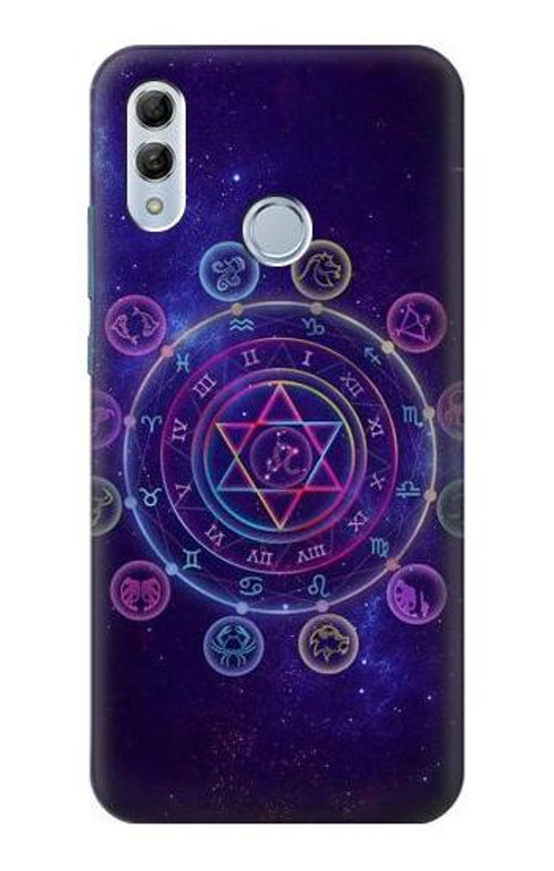 S3461 Zodiac Case Cover Custodia per Huawei Honor 10 Lite, Huawei P Smart 2019