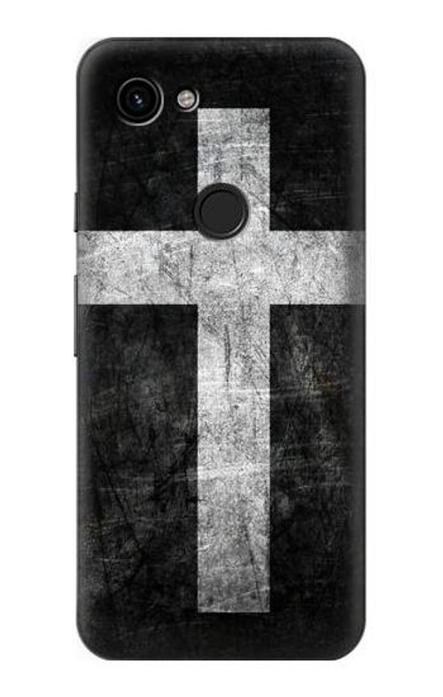 S3491 Christian Cross Case Cover Custodia per Google Pixel 3a