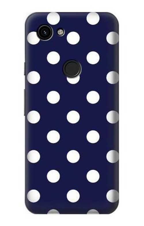 S3533 Blue Polka Dot Case Cover Custodia per Google Pixel 3a
