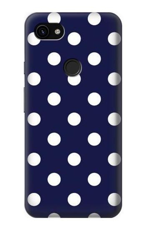 S3533 Blue Polka Dot Case Cover Custodia per Google Pixel 3a XL