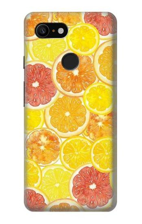 S3408 Lemon Case Cover Custodia per Google Pixel 3