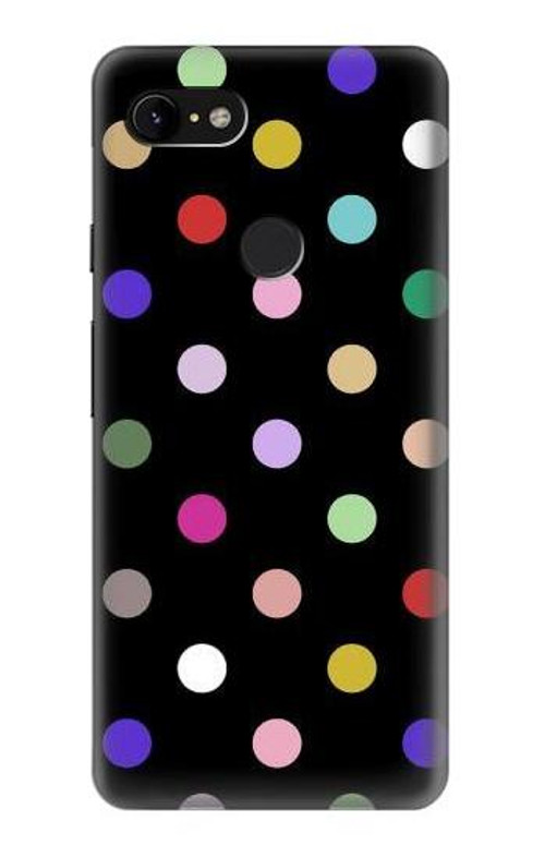 S3532 Colorful Polka Dot Case Cover Custodia per Google Pixel 3 XL