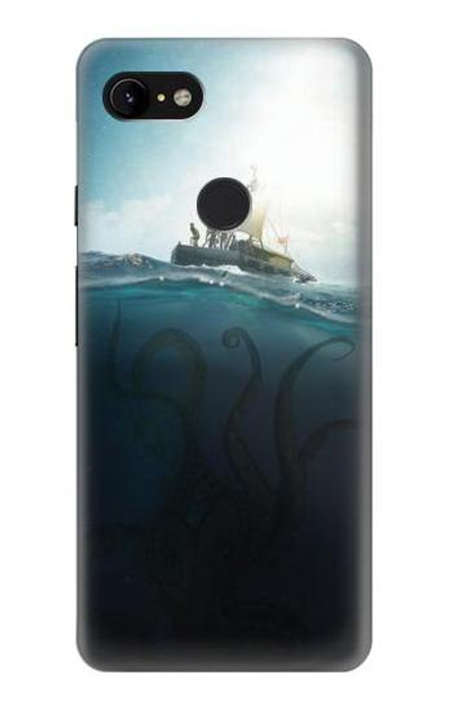 S3540 Giant Octopus Case Cover Custodia per Google Pixel 3 XL