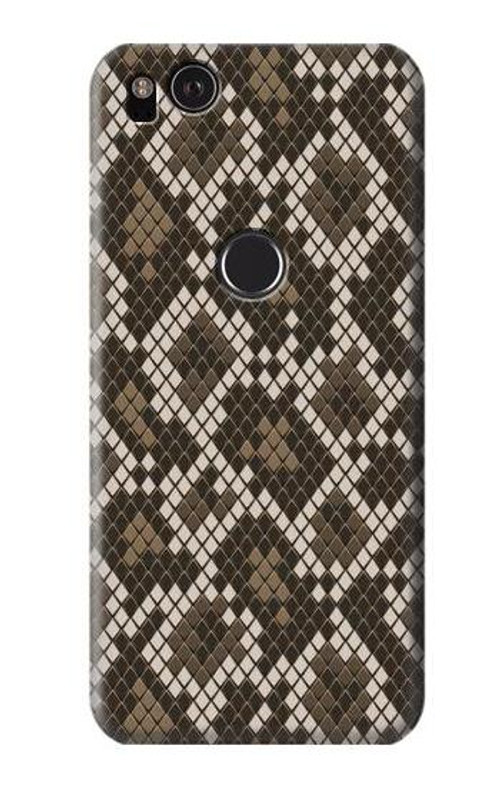 S3389 Seamless Snake Skin Pattern Graphic Case Cover Custodia per Google Pixel 2