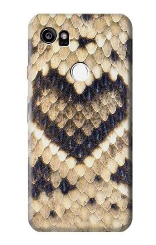 S3417 Diamond Rattle Snake Graphic Print Case Cover Custodia per Google Pixel 2 XL