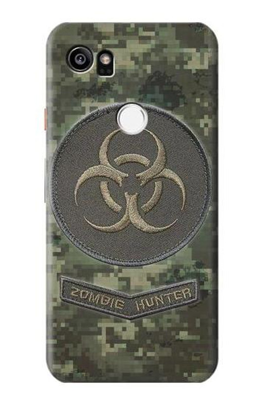 S3468 Biohazard Zombie Hunter Graphic Case Cover Custodia per Google Pixel 2 XL