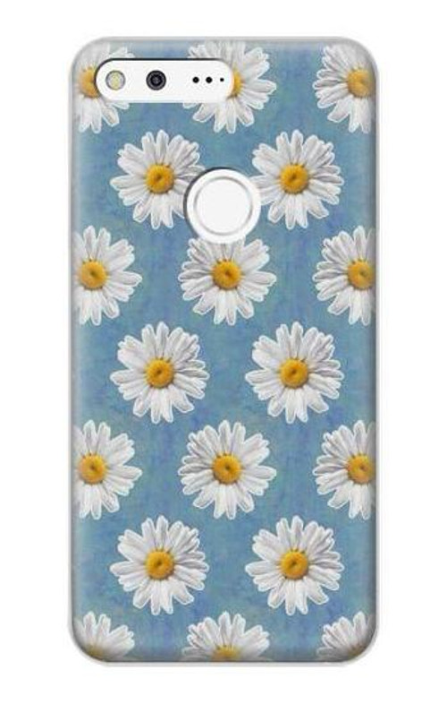S3454 Floral Daisy Case Cover Custodia per Google Pixel XL
