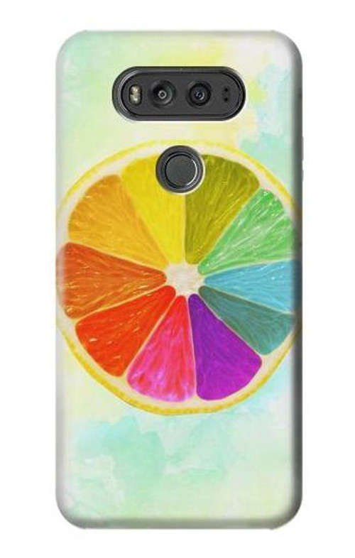 S3493 Colorful Lemon Case Cover Custodia per LG V20