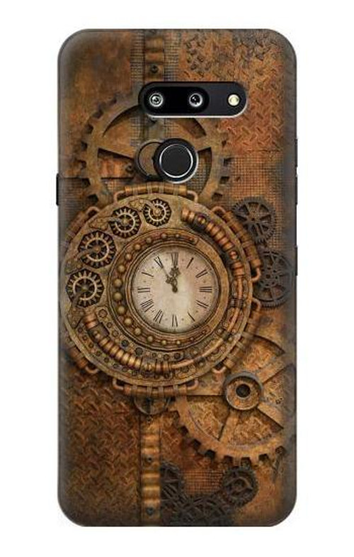 S3401 Clock Gear Streampunk Case Cover Custodia per LG G8 ThinQ