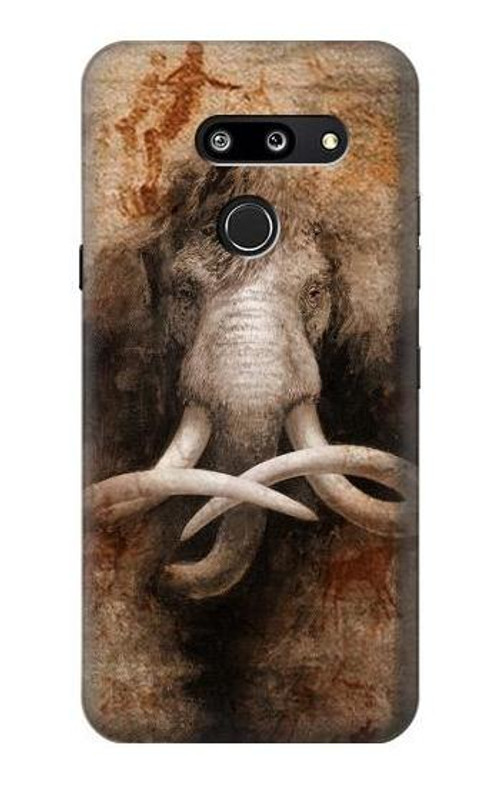 S3427 Mammoth Ancient Cave Art Case Cover Custodia per LG G8 ThinQ