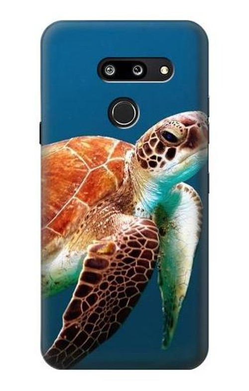 S3497 Green Sea Turtle Case Cover Custodia per LG G8 ThinQ