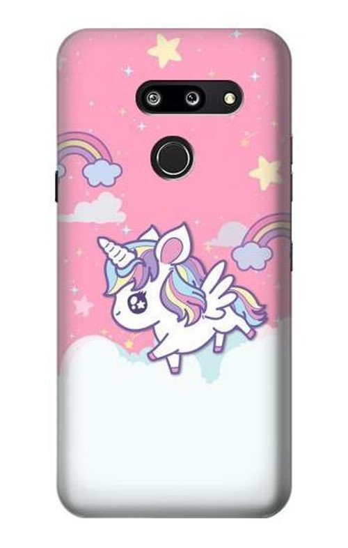 S3518 Unicorn Cartoon Case Cover Custodia per LG G8 ThinQ