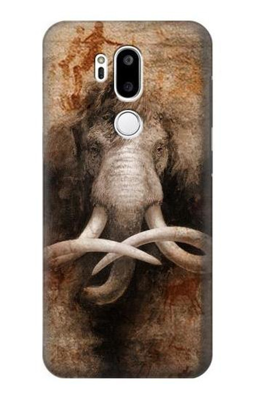 S3427 Mammoth Ancient Cave Art Case Cover Custodia per LG G7 ThinQ
