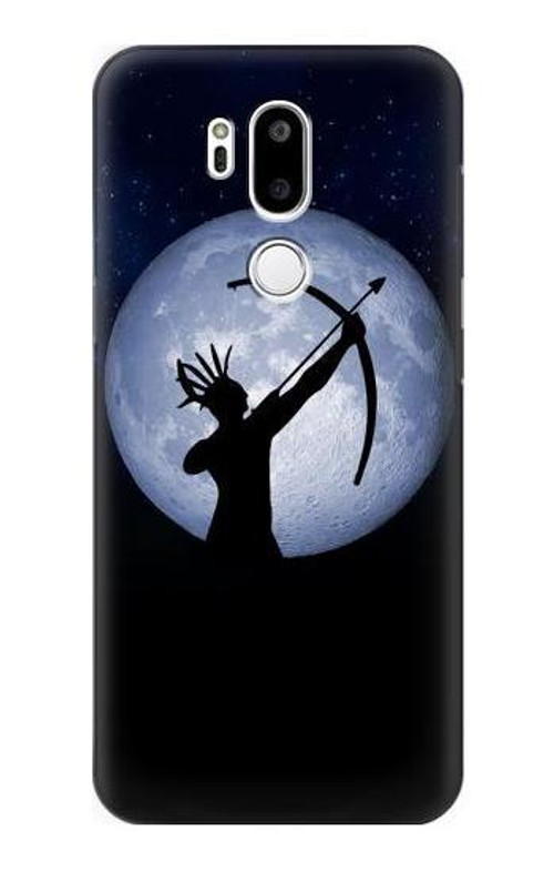 S3489 Indian Hunter Moon Case Cover Custodia per LG G7 ThinQ