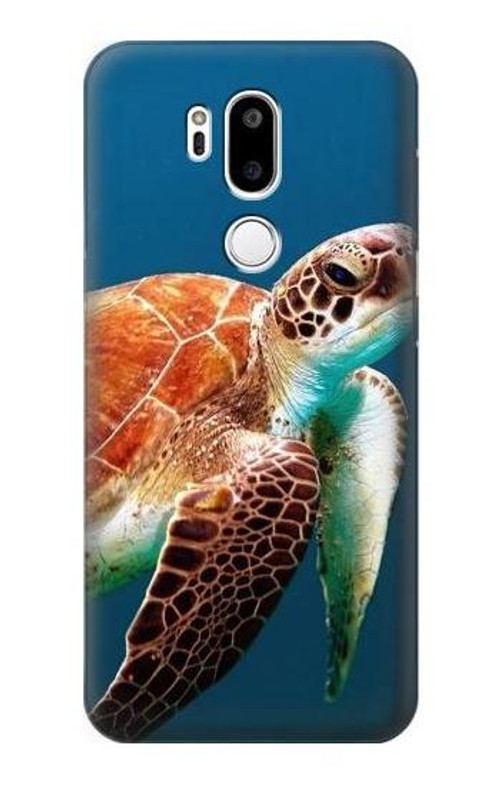 S3497 Green Sea Turtle Case Cover Custodia per LG G7 ThinQ