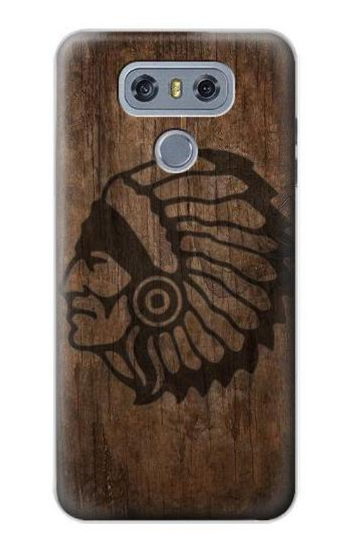 S3443 Indian Head Case Cover Custodia per LG G6