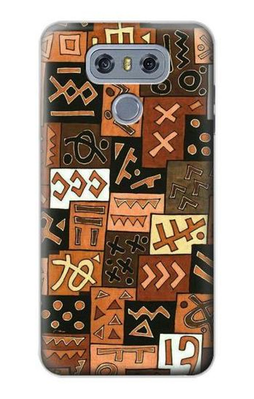 S3460 Mali Art Pattern Case Cover Custodia per LG G6