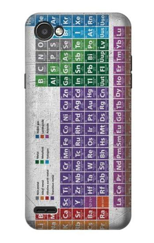 S3383 Periodic Table Case Cover Custodia per LG Q6