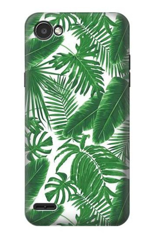 S3457 Paper Palm Monstera Case Cover Custodia per LG Q6