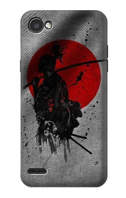 S3517 Japan Flag Samurai Case Cover Custodia per LG Q6